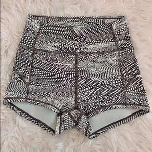 Lululemon snake print shorts